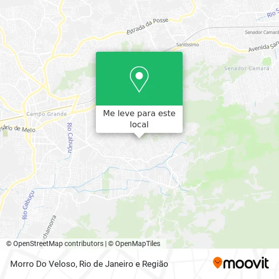 Morro Do Veloso mapa