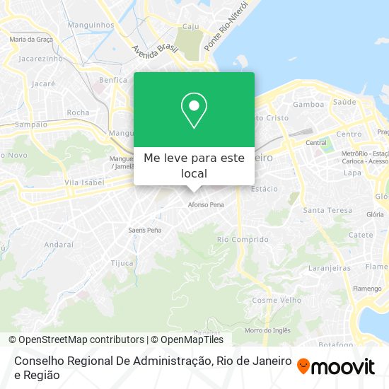 Conselho Regional De Administração mapa