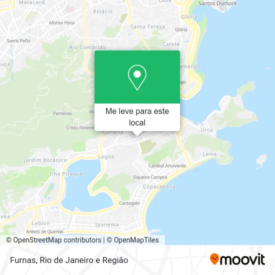 Furnas mapa