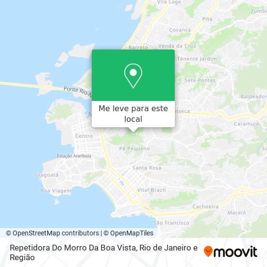 Repetidora Do Morro Da Boa Vista mapa