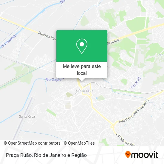 Praça Ruão mapa