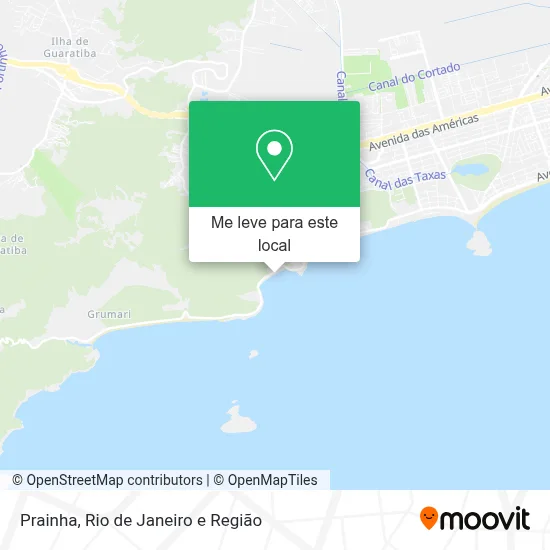 Prainha mapa