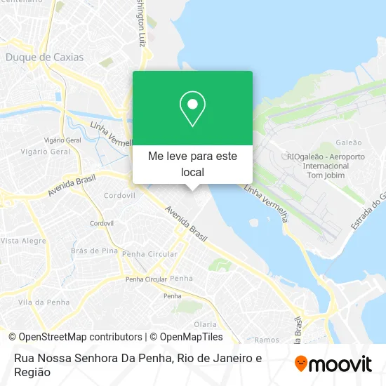 Rua Nossa Senhora Da Penha mapa