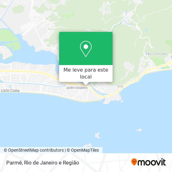 Parmê mapa