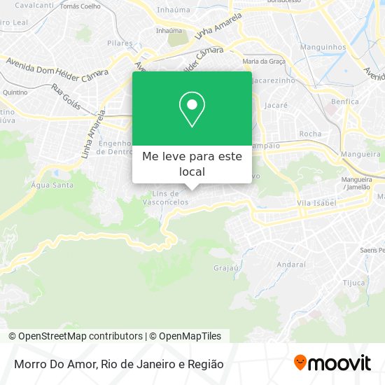 Morro Do Amor mapa