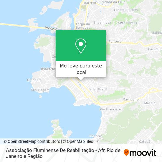 Associação Fluminense De Reabilitação - Afr mapa