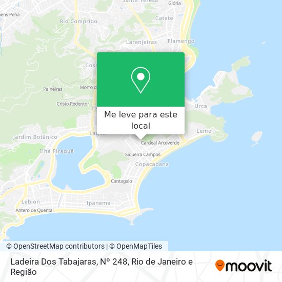 Ladeira Dos Tabajaras, Nº 248 mapa