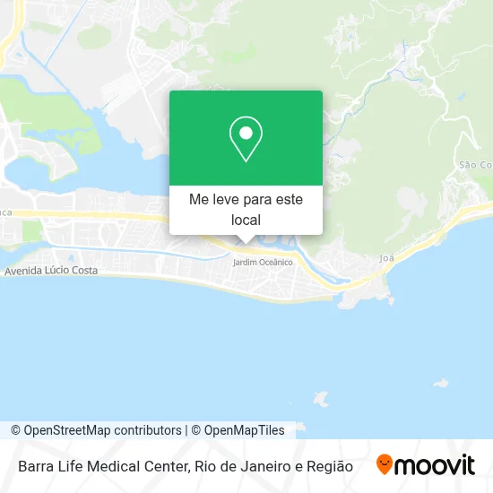 Barra Life Medical Center mapa