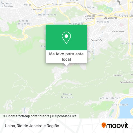Usina mapa