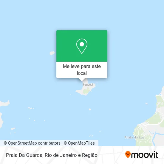 Praia Da Guarda mapa