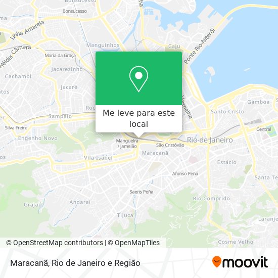 Maracanã mapa
