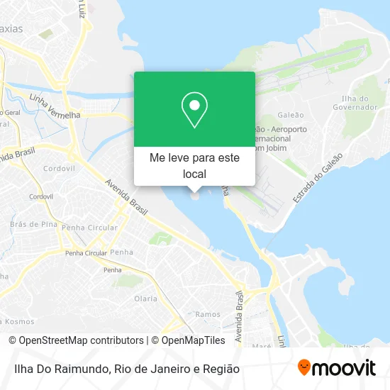 Ilha Do Raimundo mapa