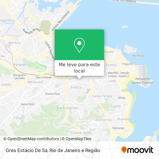 Gres Estácio De Sá mapa
