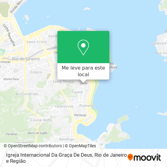 Igreja Internacional Da Graça De Deus mapa