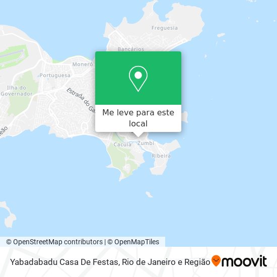 Yabadabadu Casa De Festas mapa