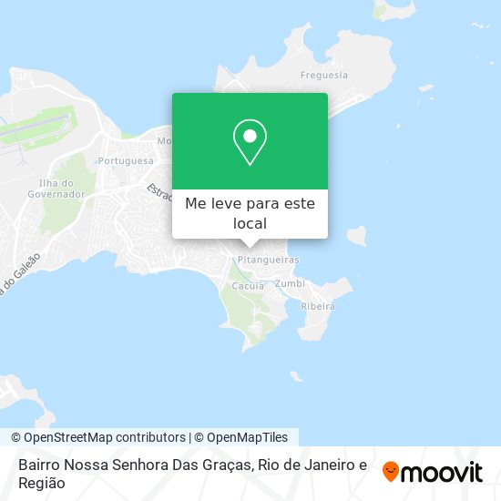 Bairro Nossa Senhora Das Graças mapa