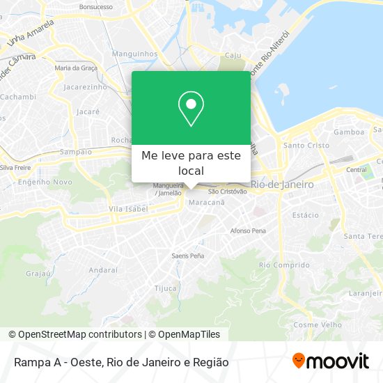 Rampa A - Oeste mapa