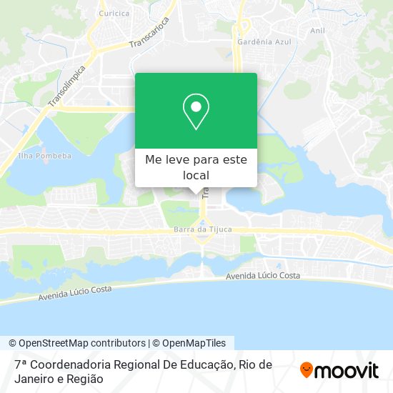 7ª Coordenadoria Regional De Educação mapa