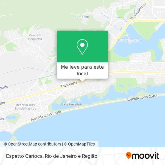 Espetto Carioca mapa