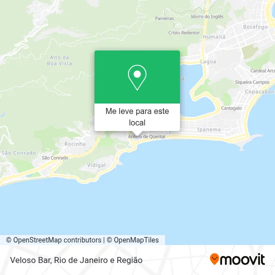 Veloso Bar mapa