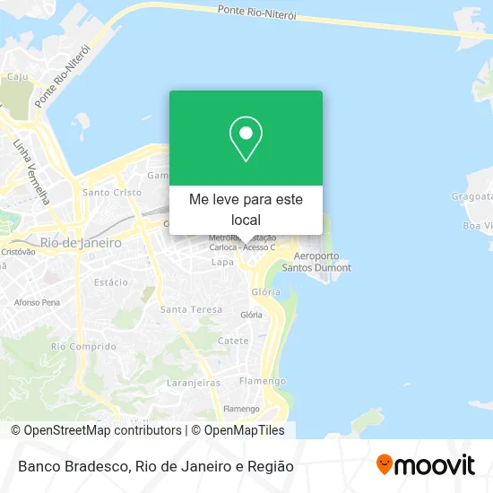 Banco Bradesco mapa