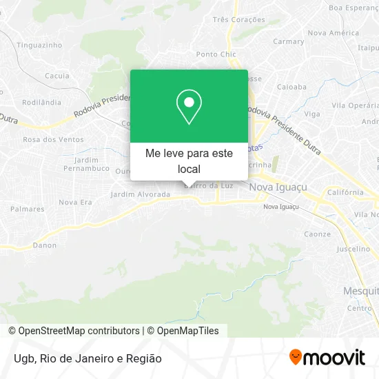 Ugb mapa