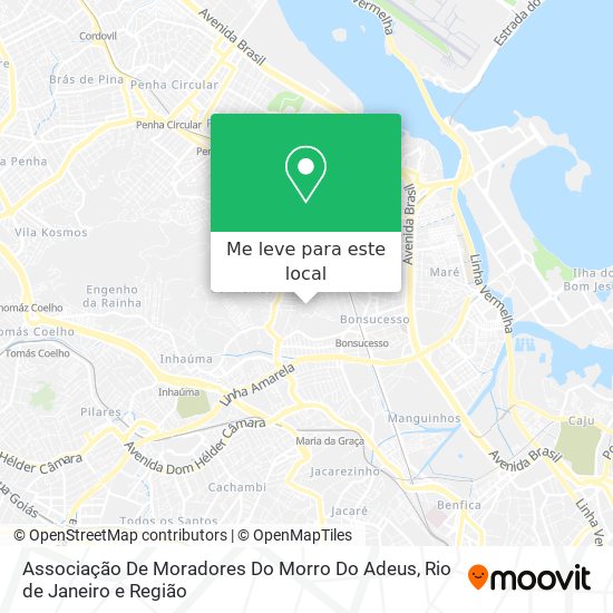 Associação De Moradores Do Morro Do Adeus mapa