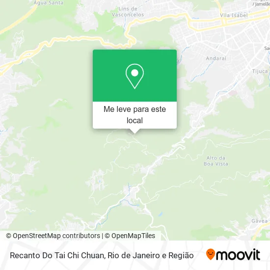 Recanto Do Tai Chi Chuan mapa
