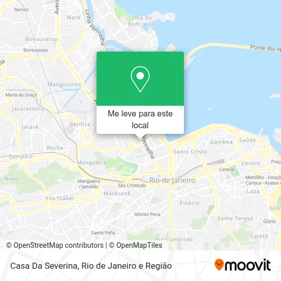 Casa Da Severina mapa