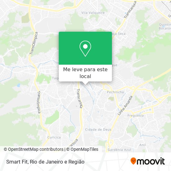 Smart Fit mapa