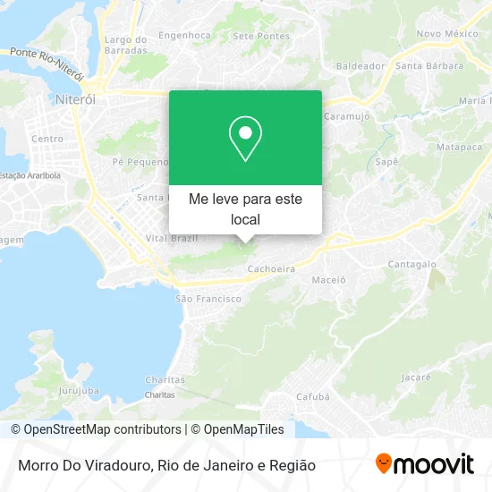 Morro Do Viradouro mapa
