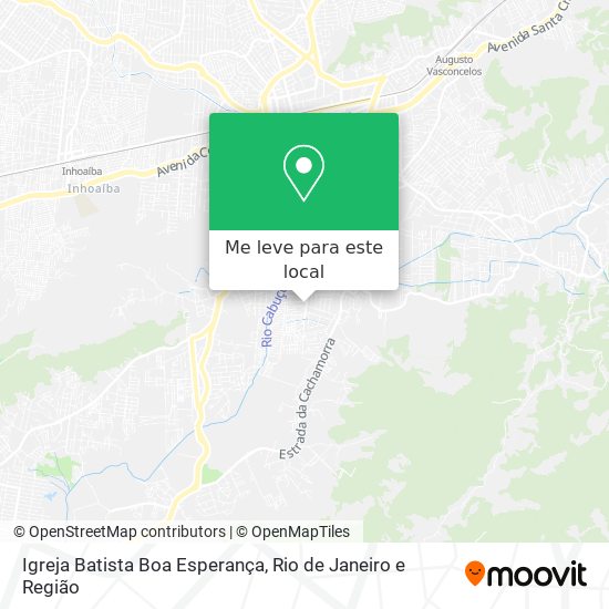 Igreja Batista Boa Esperança mapa