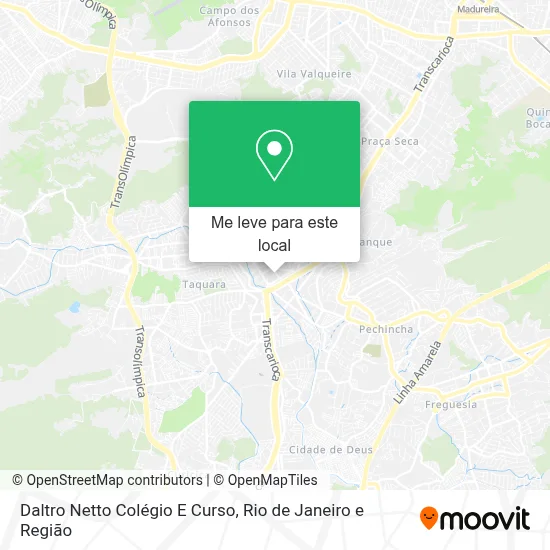 Daltro Netto Colégio E Curso mapa