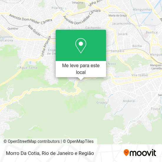 Morro Da Cotia mapa