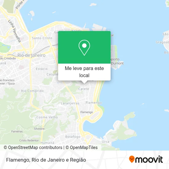 Flamengo mapa