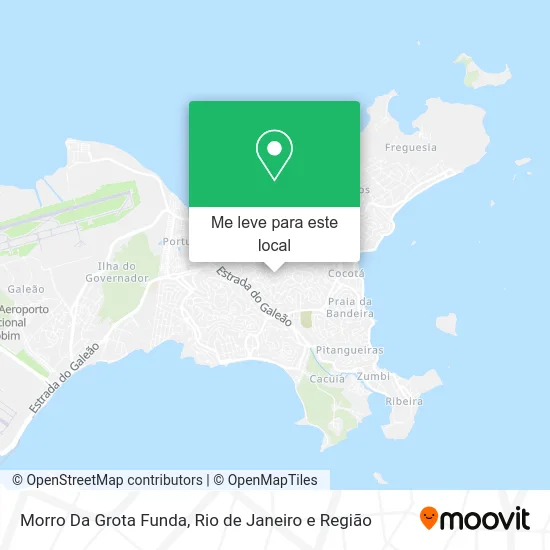 Morro Da Grota Funda mapa