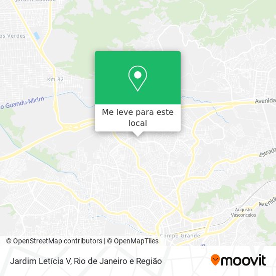 Jardim Letícia V mapa