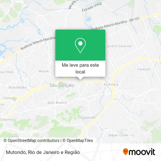 Mutondo mapa