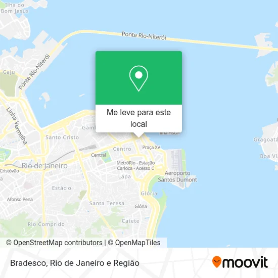 Bradesco mapa