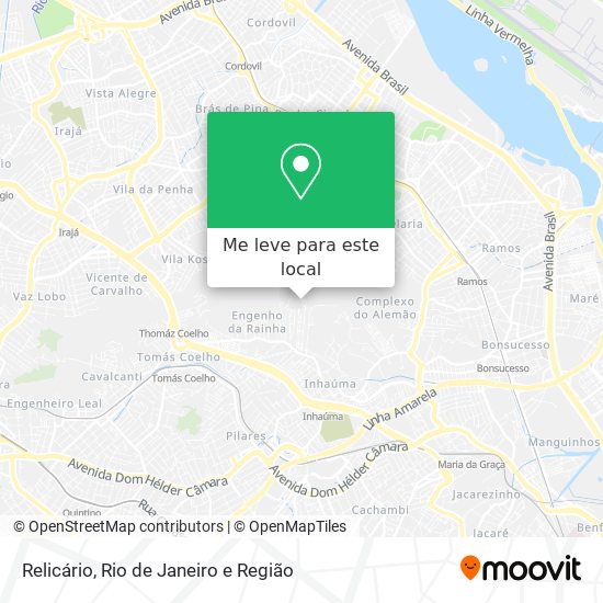Relicário mapa