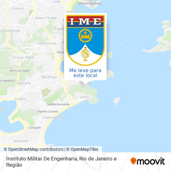 Instituto Militar De Engenharia mapa