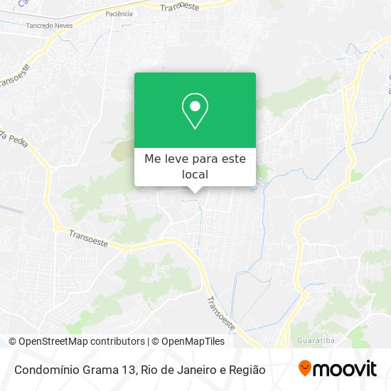 Condomínio Grama 13 mapa