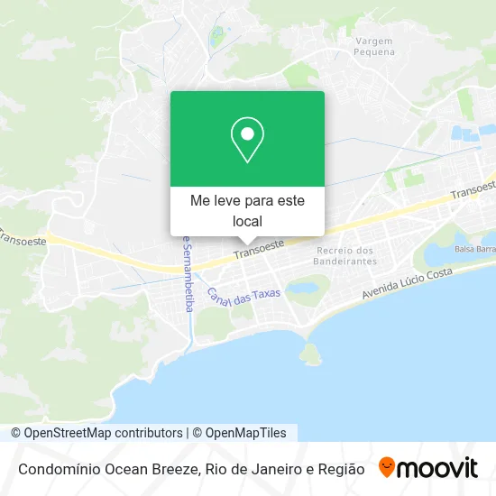 Condomínio Ocean Breeze mapa