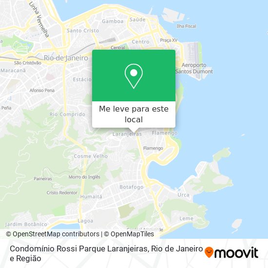 Condomínio Rossi Parque Laranjeiras mapa