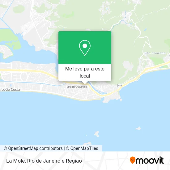 La Mole mapa