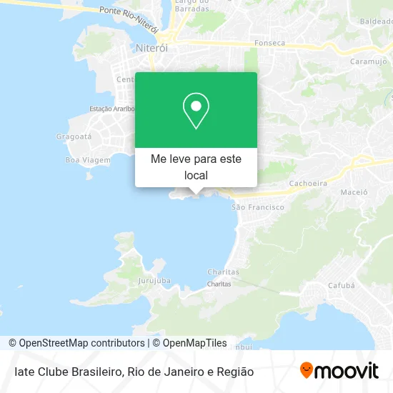 Iate Clube Brasileiro mapa