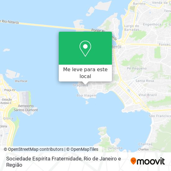 Sociedade Espírita Fraternidade mapa