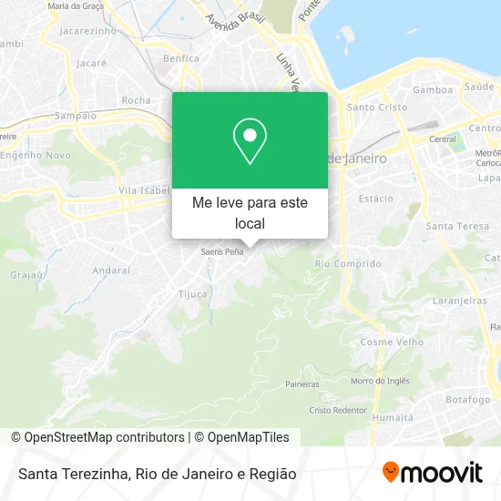 Santa Terezinha mapa