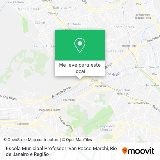 Escola Municipal Professor Ivan Rocco Marchi mapa