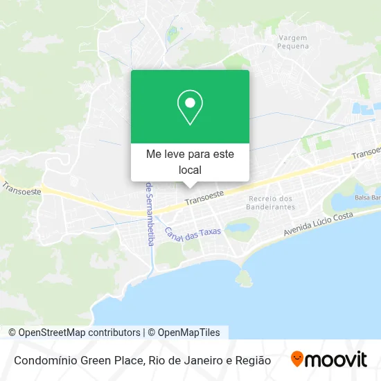 Condomínio Green Place mapa